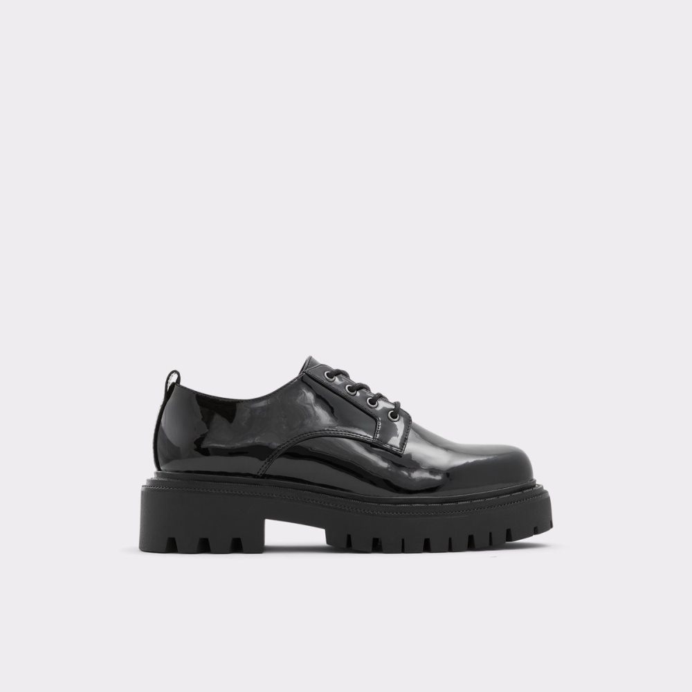 Black Aldo Bigmove Oxford shoe - Lug sole | 075864-TMJ