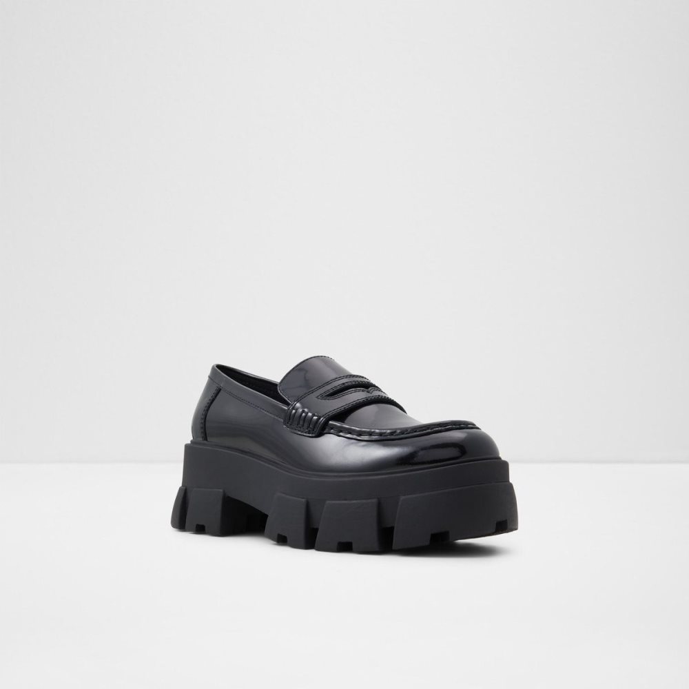 Black Aldo Bigshow Loafer - Lug sole | 950481-WHC