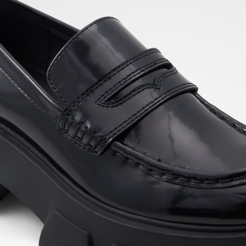 Black Aldo Bigshow Loafer - Lug sole | 950481-WHC