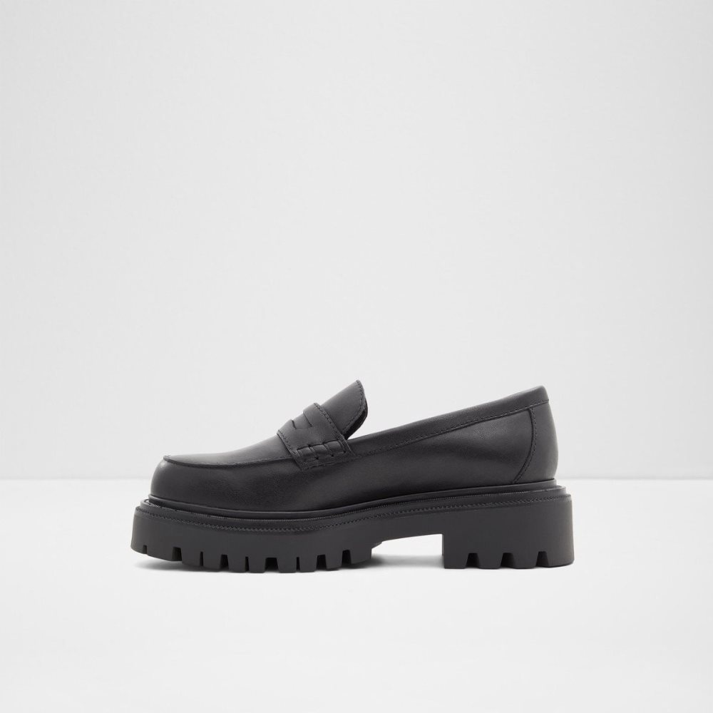 Black Aldo Bigstrut Loafer - Lug sole | 963140-QSE