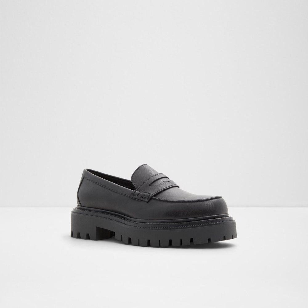 Black Aldo Bigstrut Loafer - Lug sole | 963140-QSE