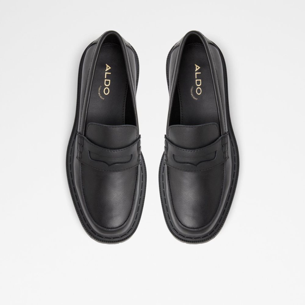 Black Aldo Bigstrut Loafer - Lug sole | 963140-QSE