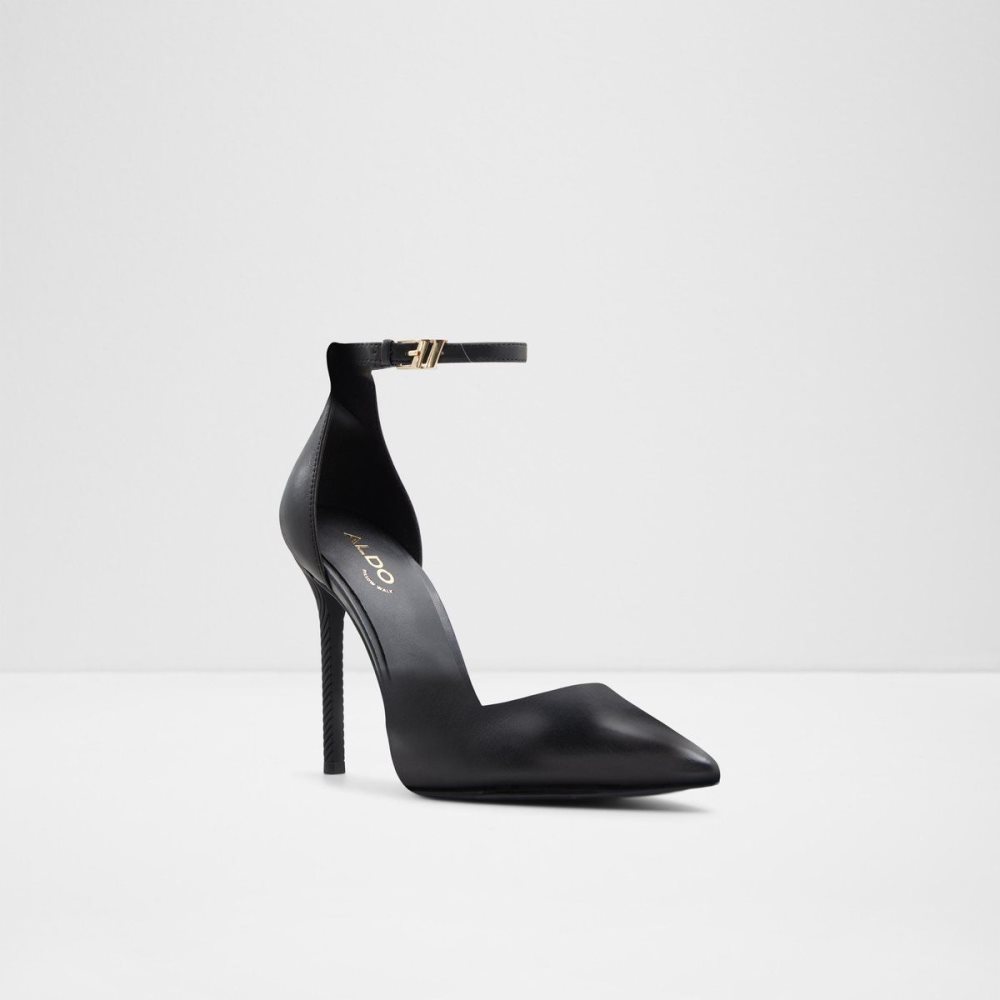 Black Aldo Blige Ankle strap heeled shoe - Stiletto heel | 813654-NPU