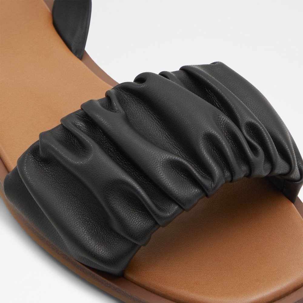 Black Aldo Brelden Slide sandal | 789562-QVB