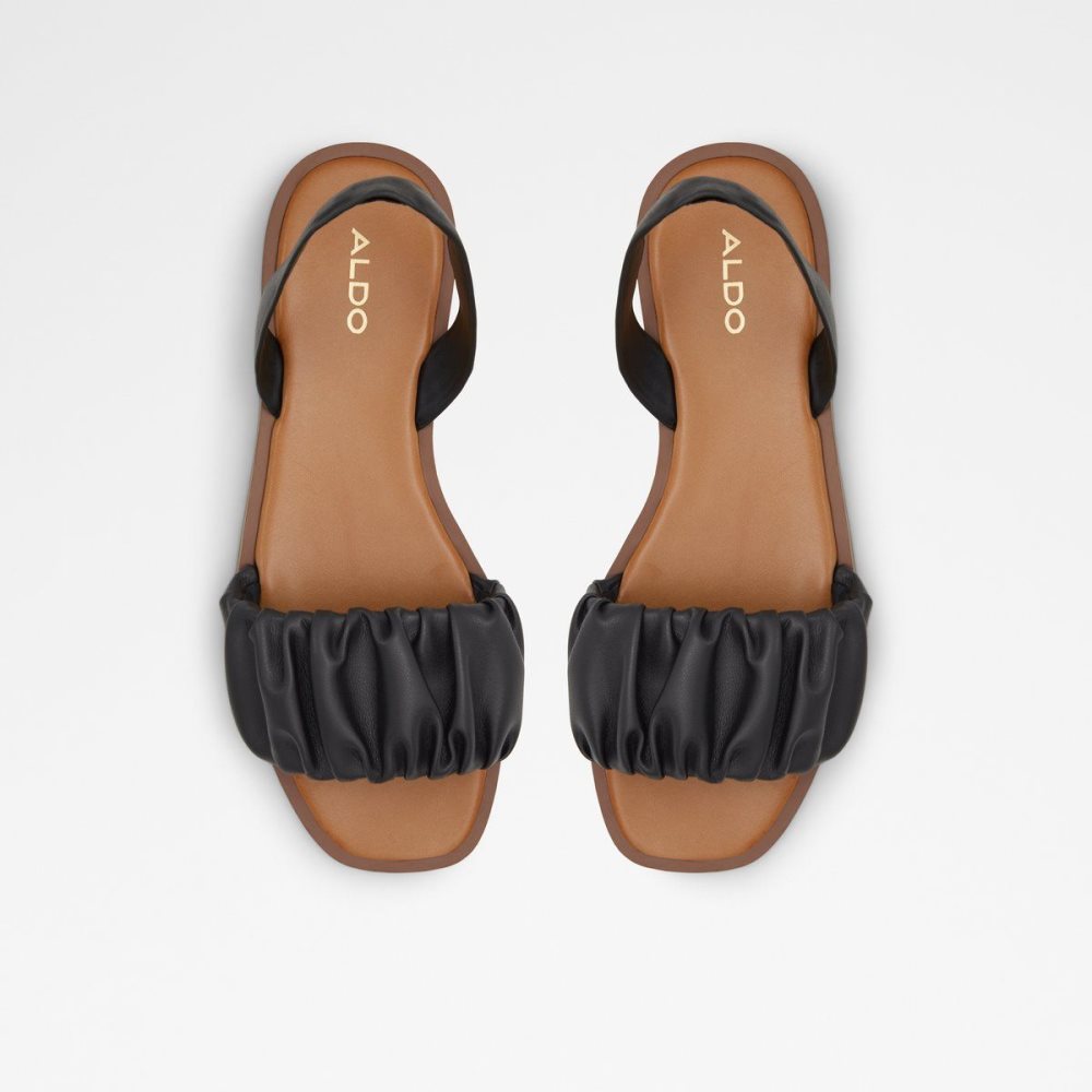 Black Aldo Brelden Slide sandal | 789562-QVB