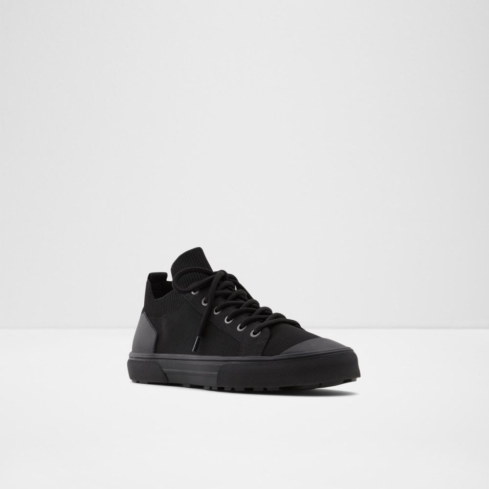 Black Aldo Crochito Low top sneaker | 754902-KAN