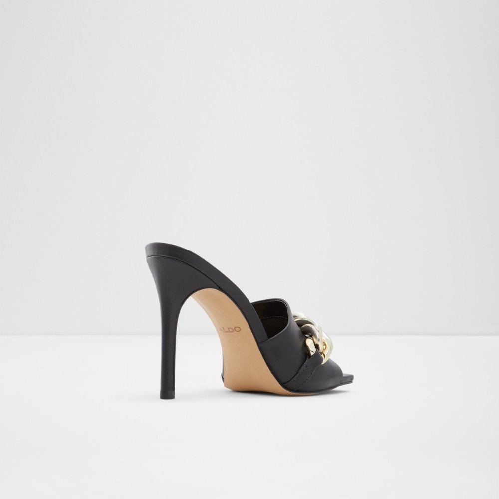 Black Aldo Cubetto High heel sandal - Stiletto heel | 370125-PEW