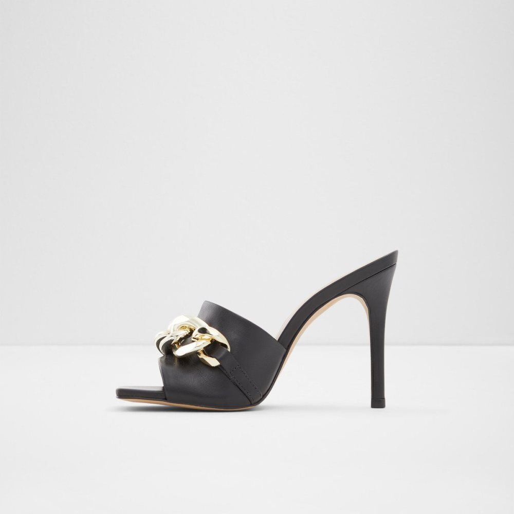 Black Aldo Cubetto High heel sandal - Stiletto heel | 370125-PEW