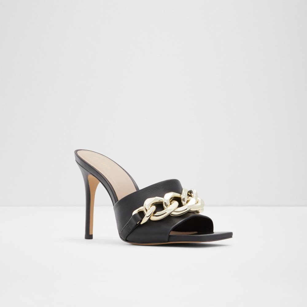 Black Aldo Cubetto High heel sandal - Stiletto heel | 370125-PEW