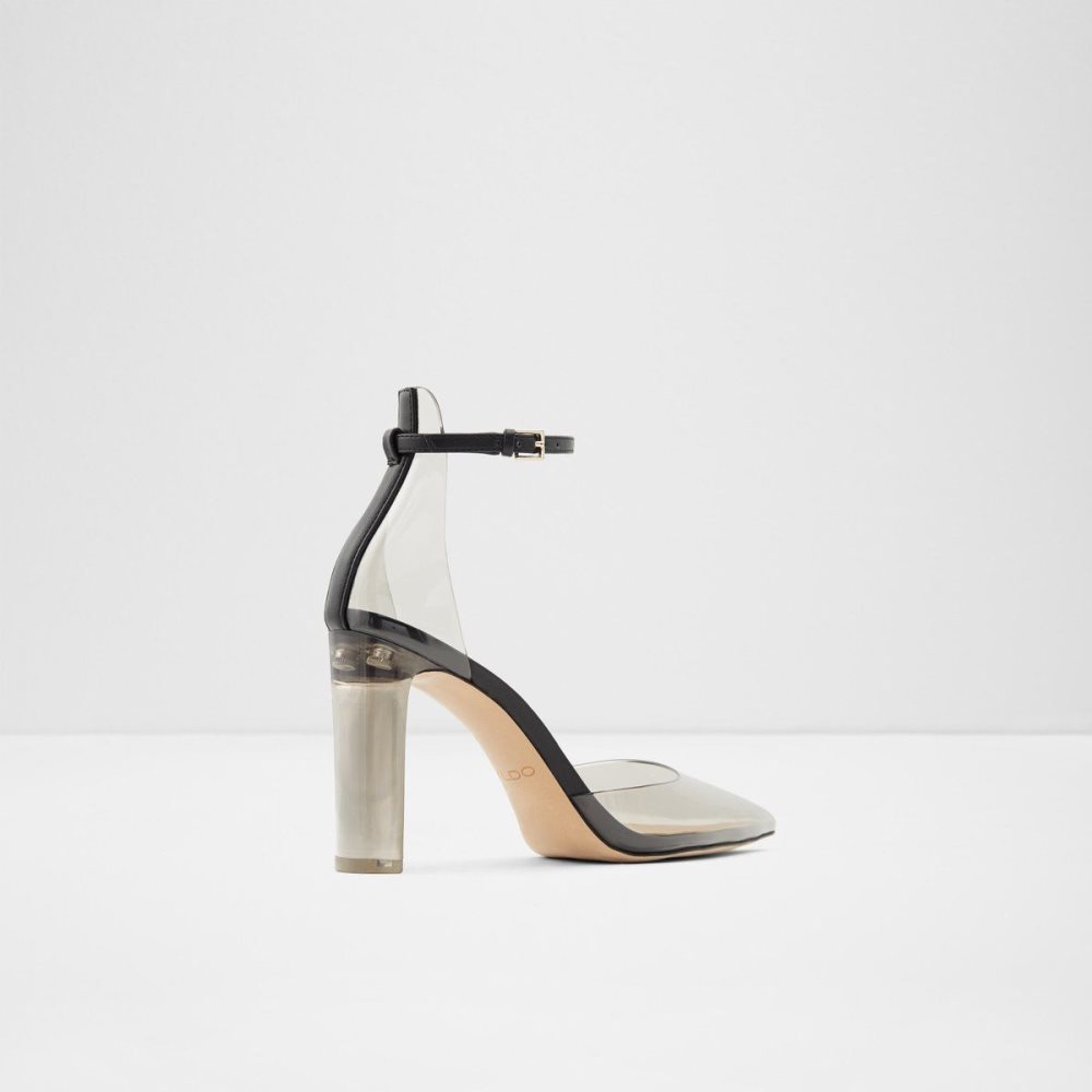 Black Aldo Deedee Strappy heeled shoe - Cup sole | 123095-VFB