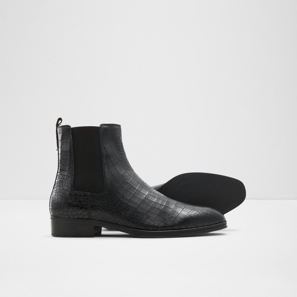 Black Aldo Druven Chelsea boot | 045873-QOT