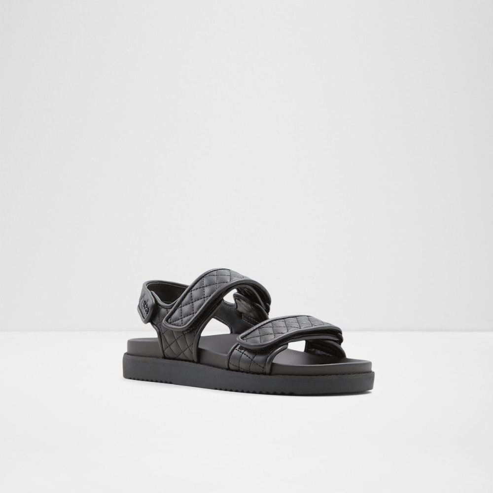 Black Aldo Eowiliwia Sling back sandal | 541697-VHK