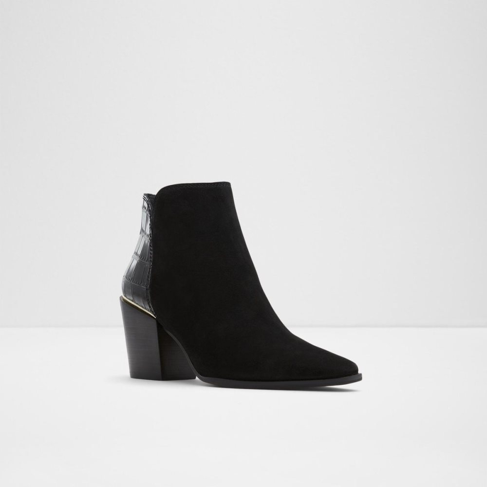 Black Aldo Equina Ankle boot - Block heel | 576914-XCZ