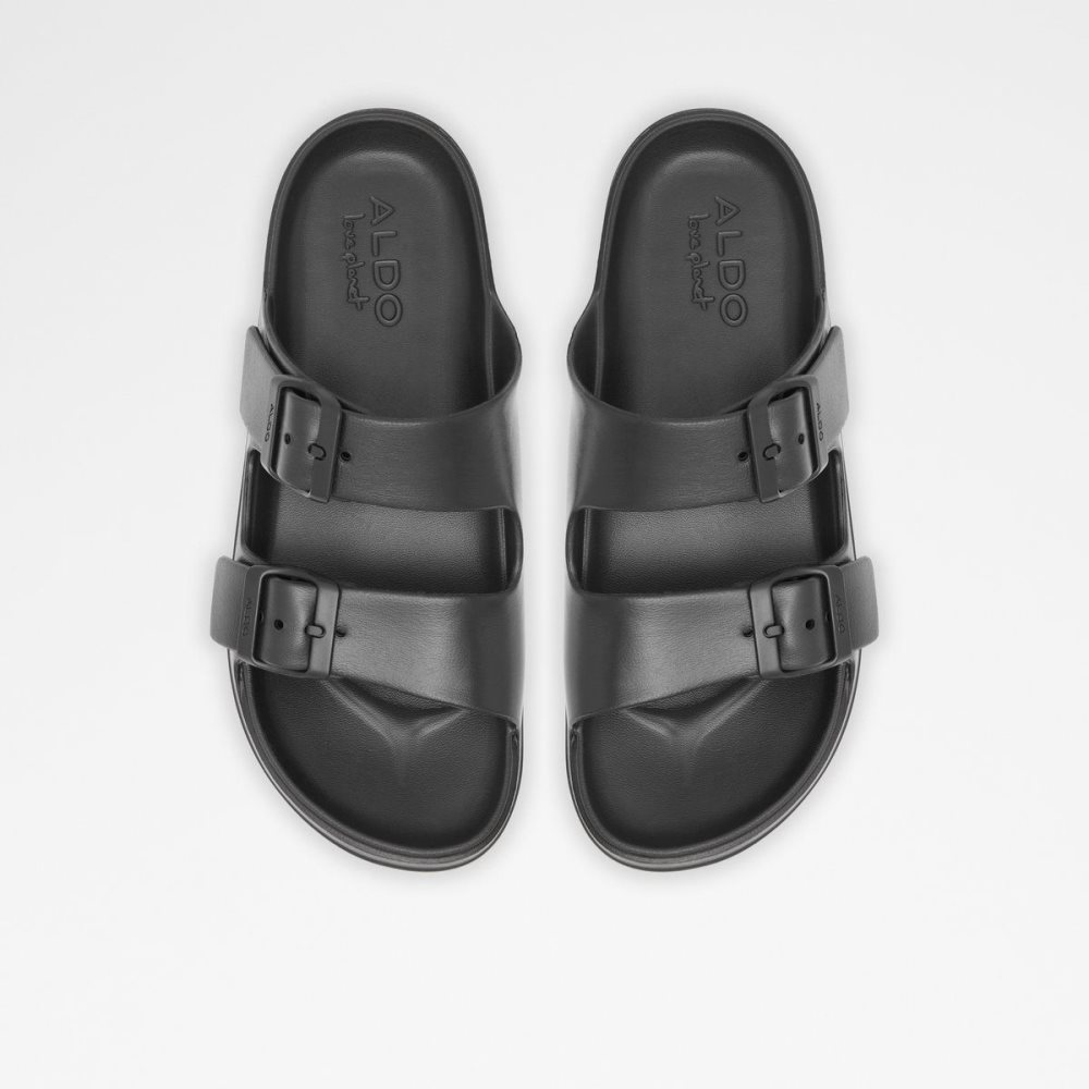 Black Aldo Eteiven Slide sandal | 798254-PZA