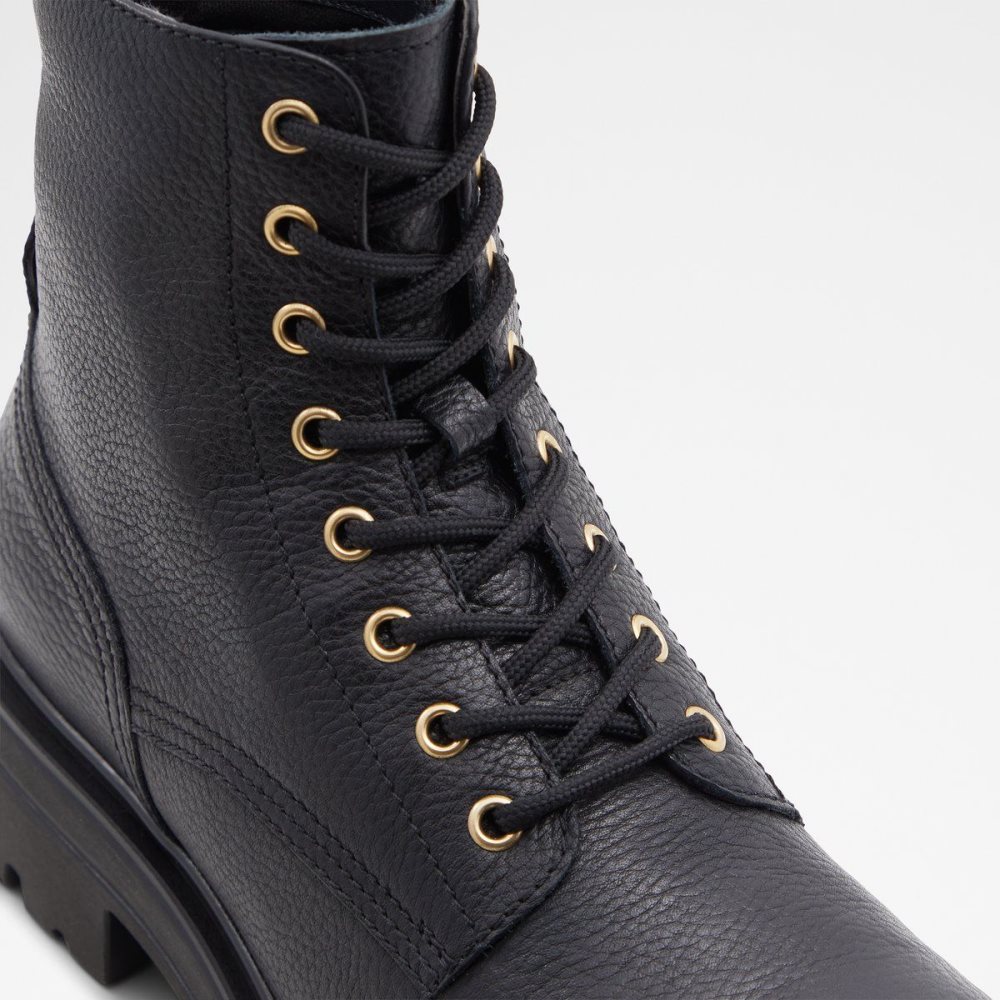 Black Aldo Falconer Lace-up boot - Lug sole | 918460-GOU