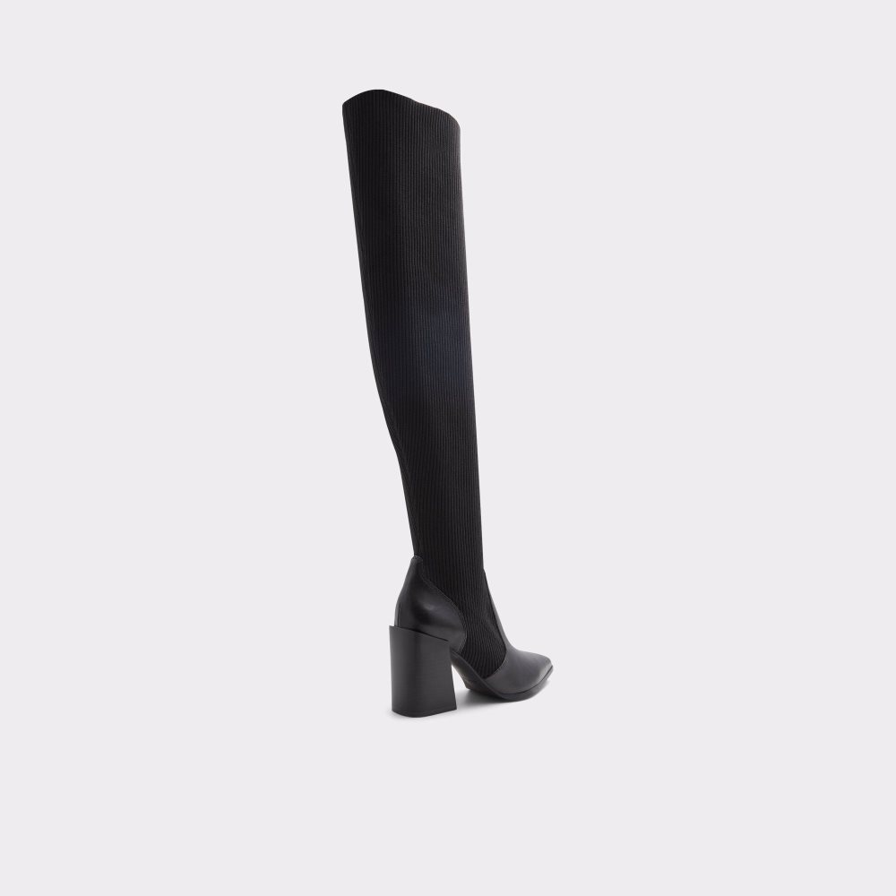 Black Aldo Ganini Knee-high boot | 315948-GAU