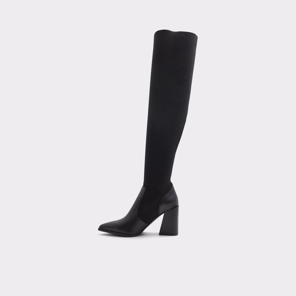 Black Aldo Ganini Knee-high boot | 315948-GAU