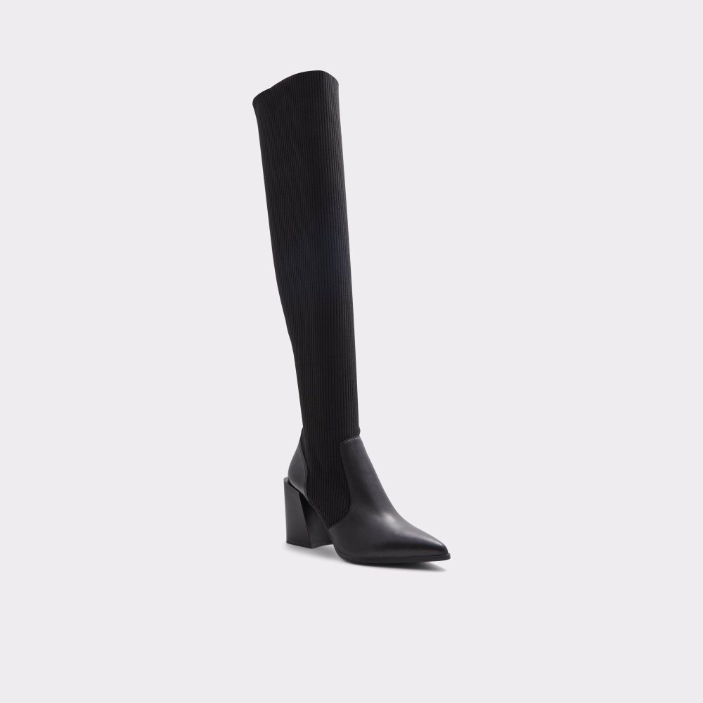 Black Aldo Ganini Knee-high boot | 315948-GAU