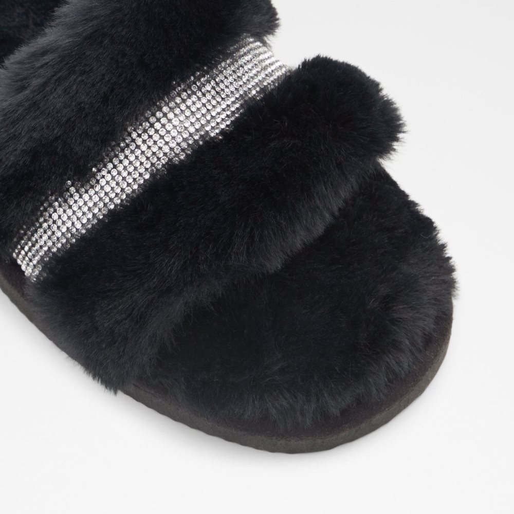 Black Aldo Glardondra Slippers | 270831-RZO