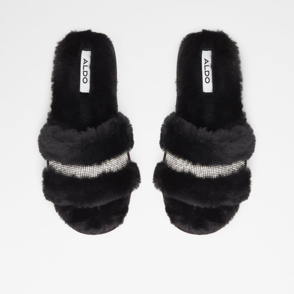 Black Aldo Glardondra Slippers | 270831-RZO