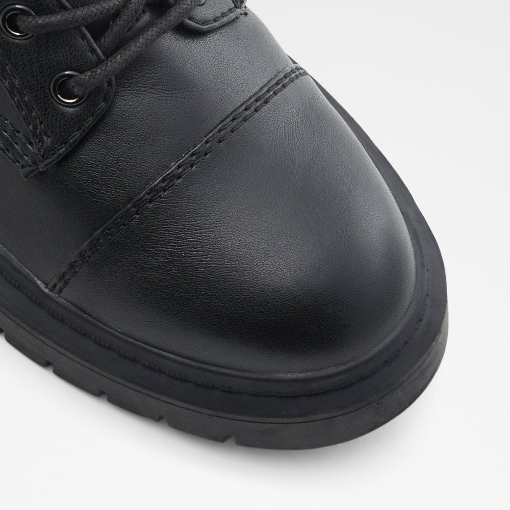 Black Aldo Goer Combat boots - Lug sole | 109826-SCL