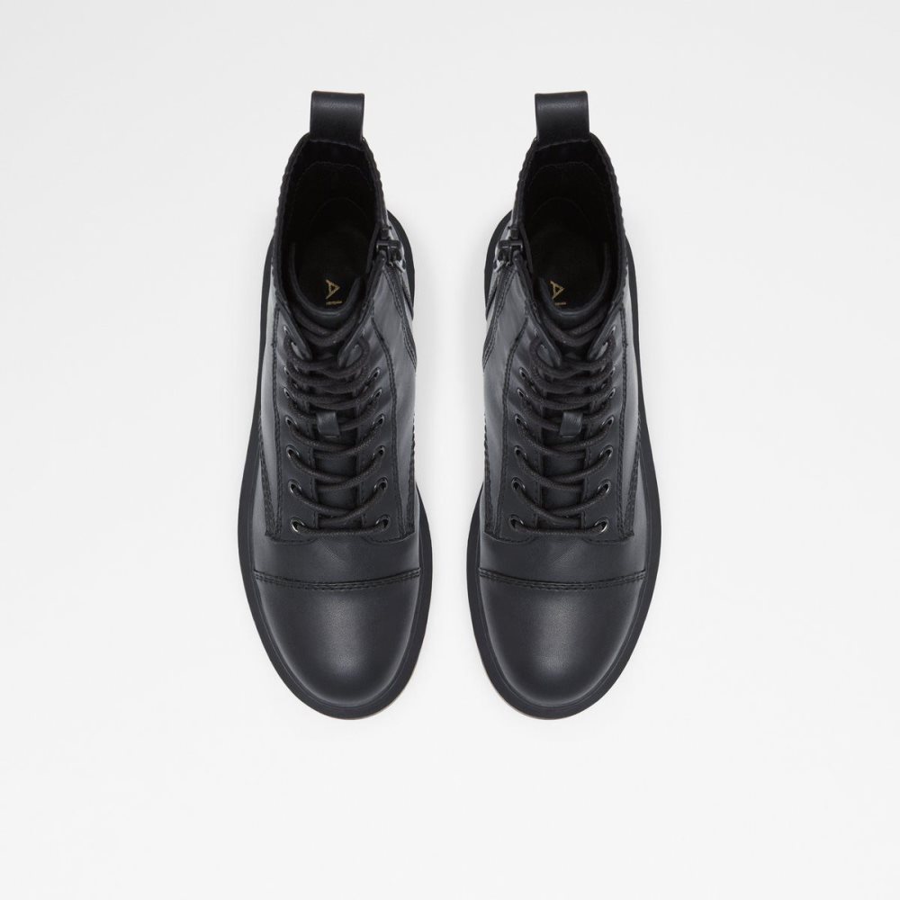 Black Aldo Goer Combat boots - Lug sole | 109826-SCL