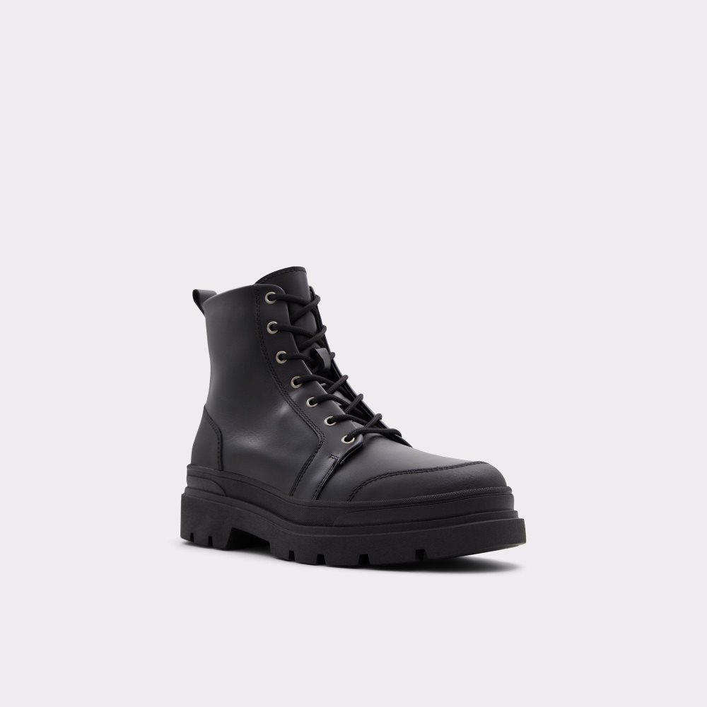 Black Aldo Hairath Lace-up boot | 615840-BTG