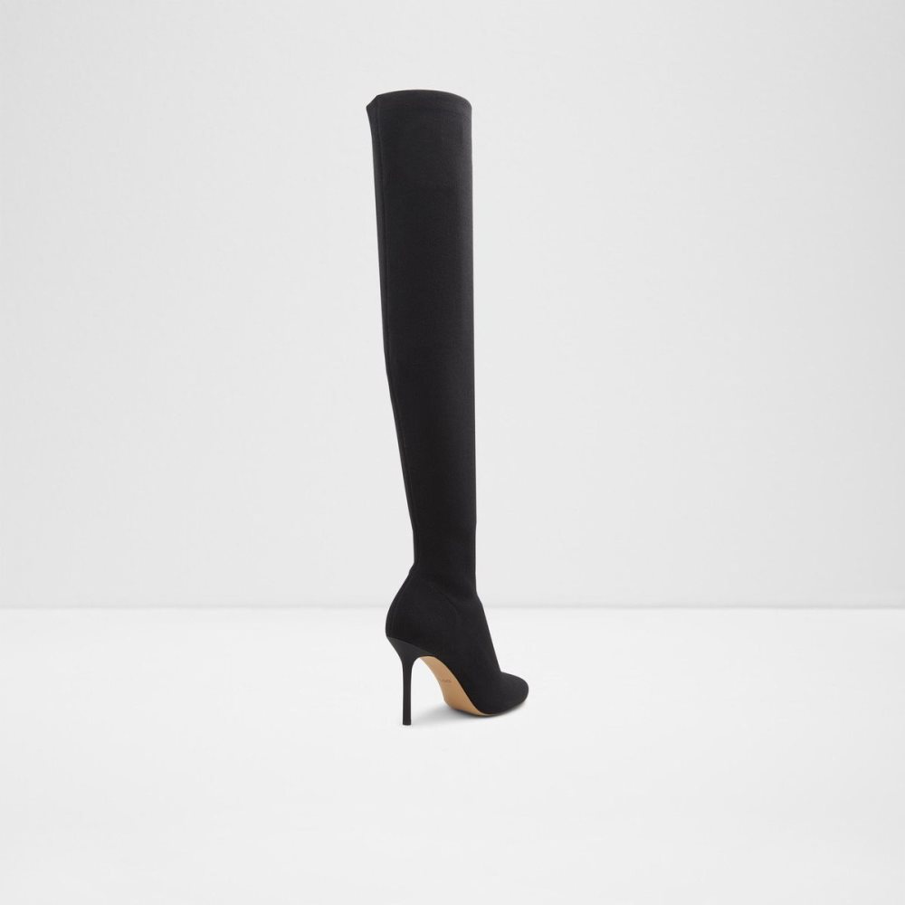 Black Aldo Halobrennon Over-the-knee boot - Stiletto heel | 783102-ZOF