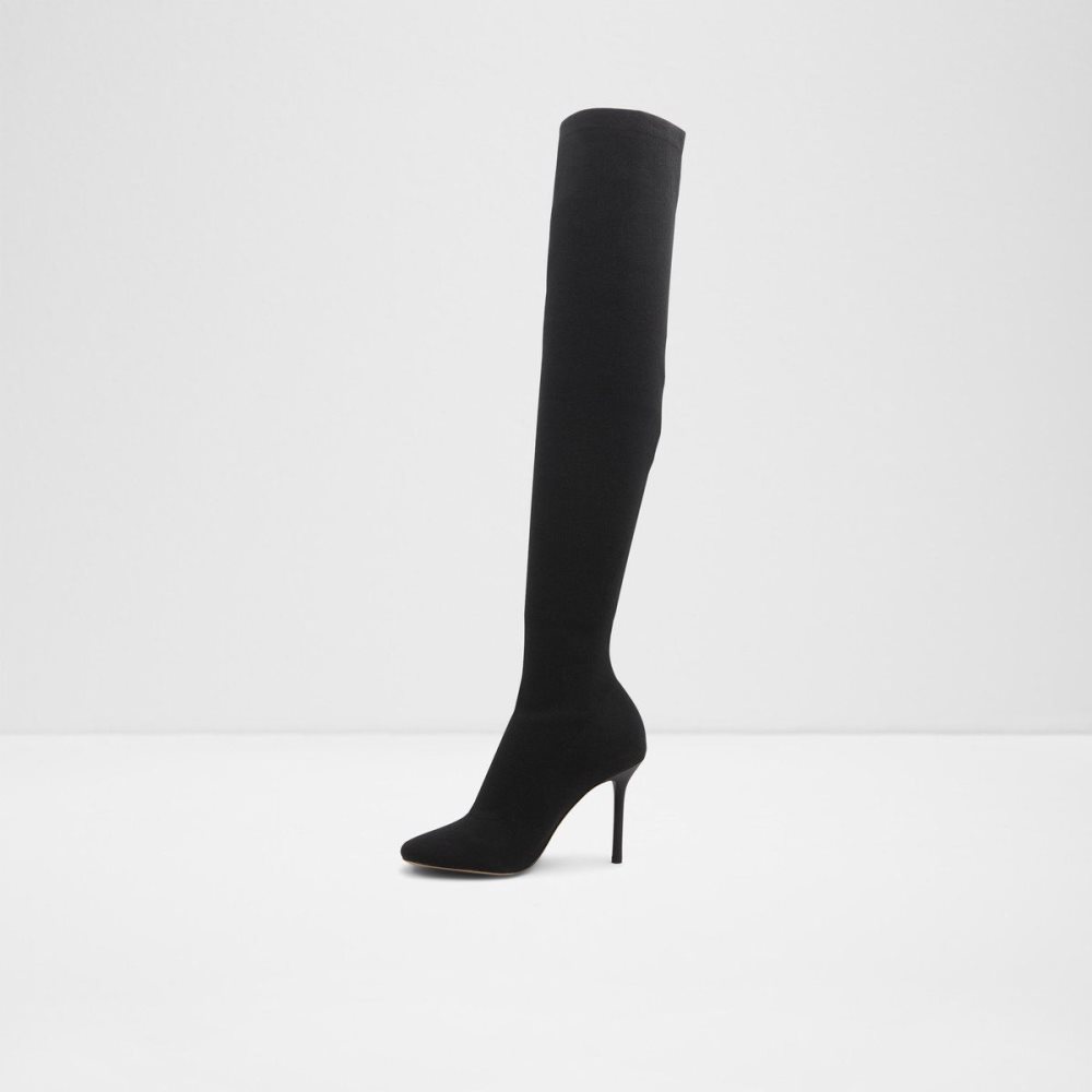 Black Aldo Halobrennon Over-the-knee boot - Stiletto heel | 783102-ZOF