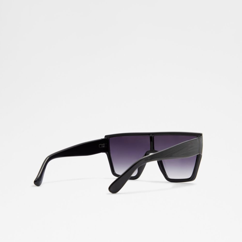 Black Aldo Isorfilia Shield sunglasses | 257138-PUE