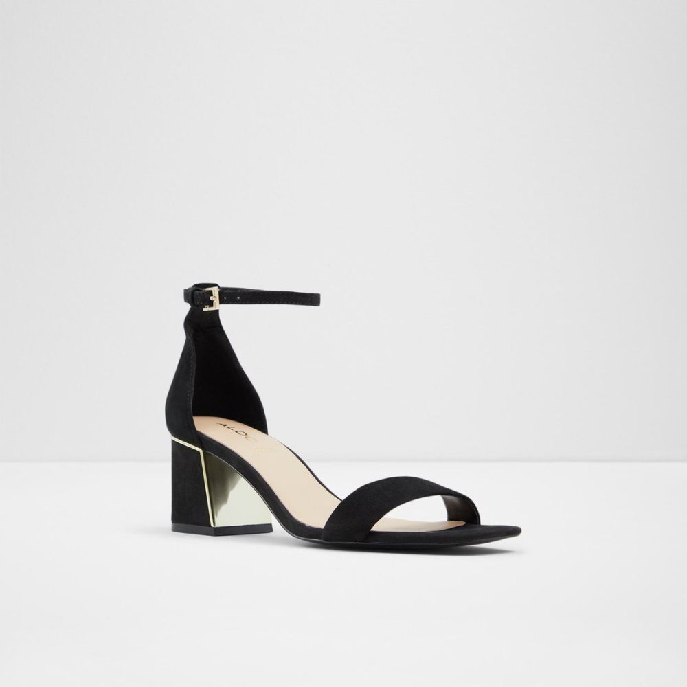 Black Aldo Kedeaviel High heel sandal | 710542-POS