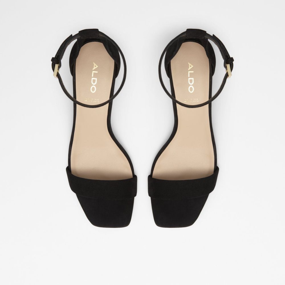 Black Aldo Kedeaviel High heel sandal | 710542-POS