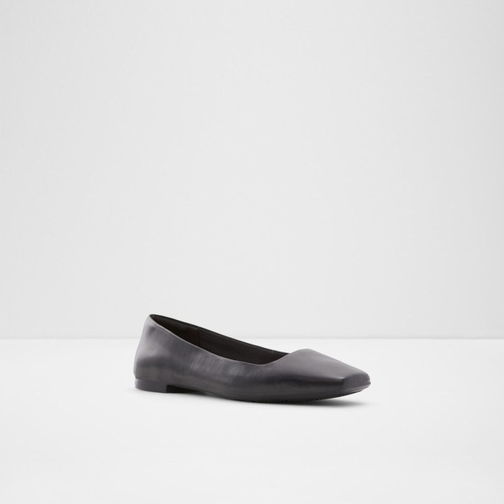 Black Aldo Koosaflex Ballerina | 932748-FCH