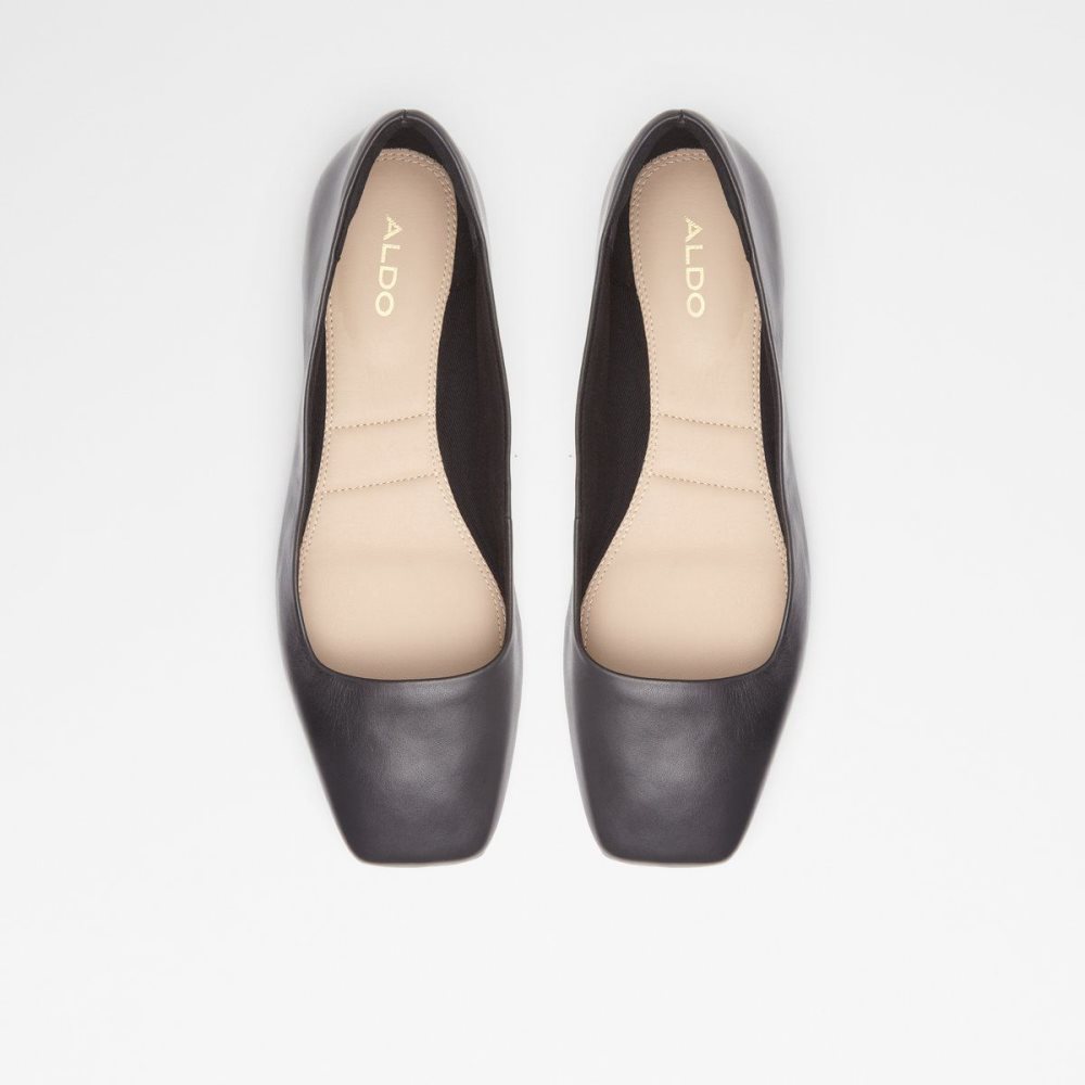 Black Aldo Koosaflex Ballerina | 932748-FCH