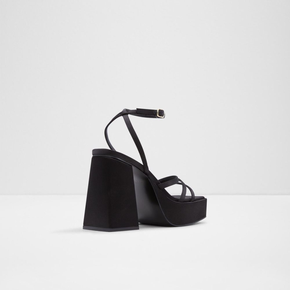 Black Aldo Landabriver Strappy heeled sandal - Plateforme | 768935-FCW