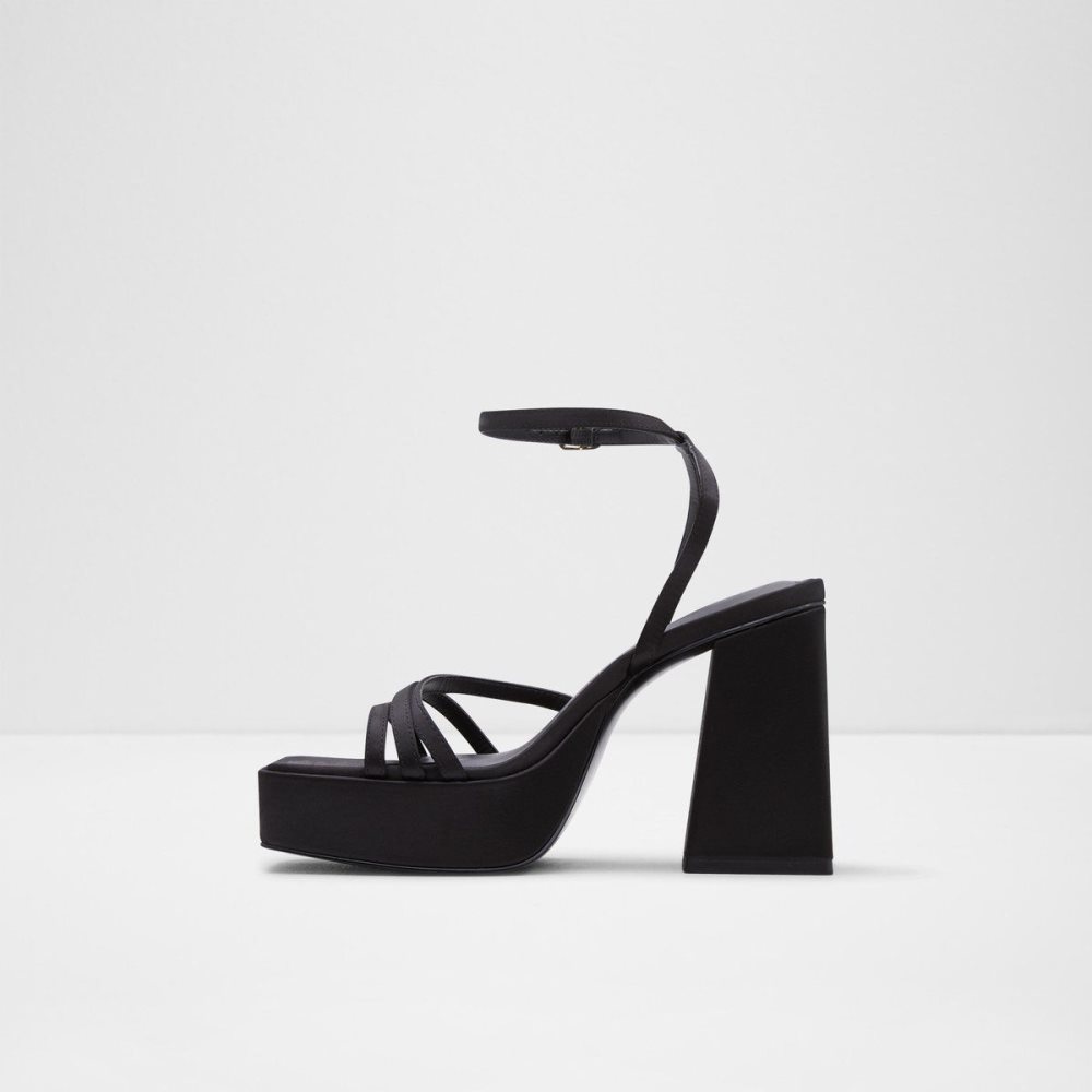 Black Aldo Landabriver Strappy heeled sandal - Plateforme | 768935-FCW