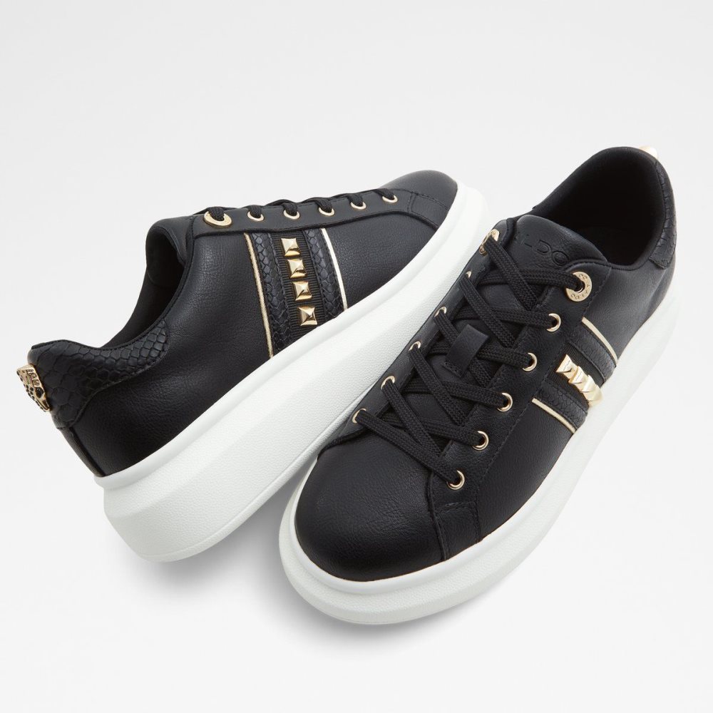 Black Aldo Larou Low top sneaker - Platform | 429150-XWV