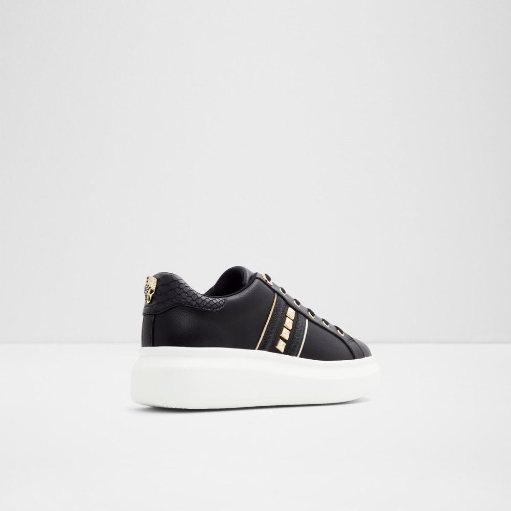 Black Aldo Larou Low top sneaker - Platform | 429150-XWV