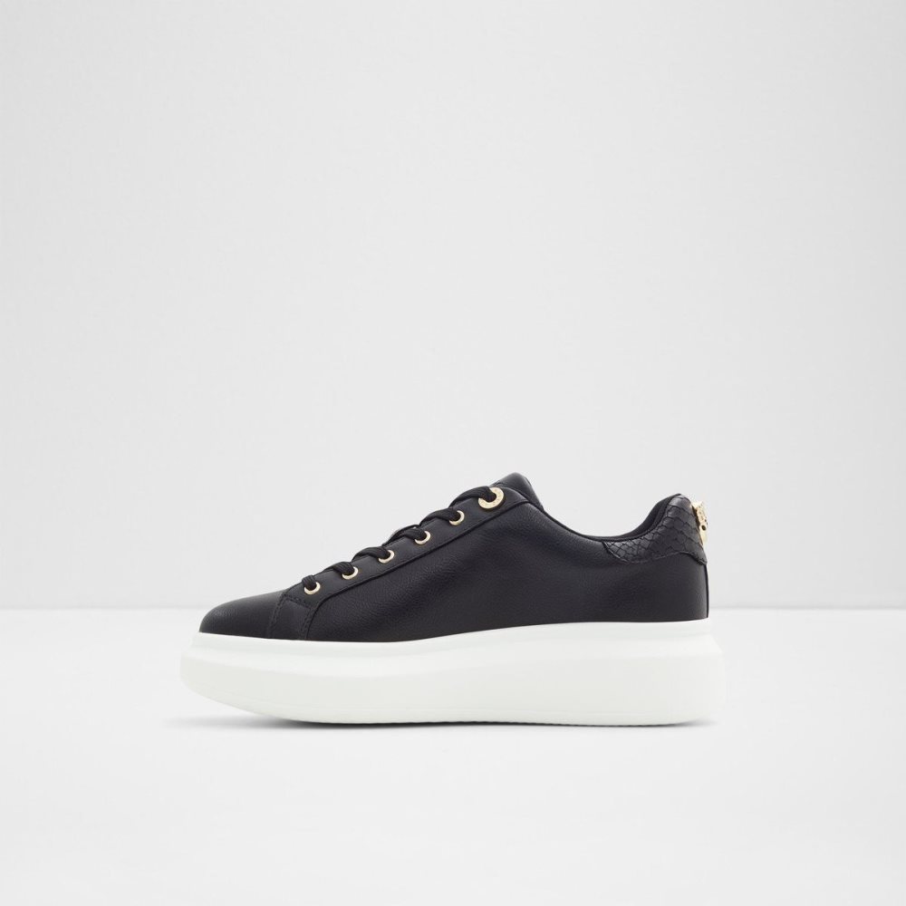 Black Aldo Larou Low top sneaker - Platform | 429150-XWV