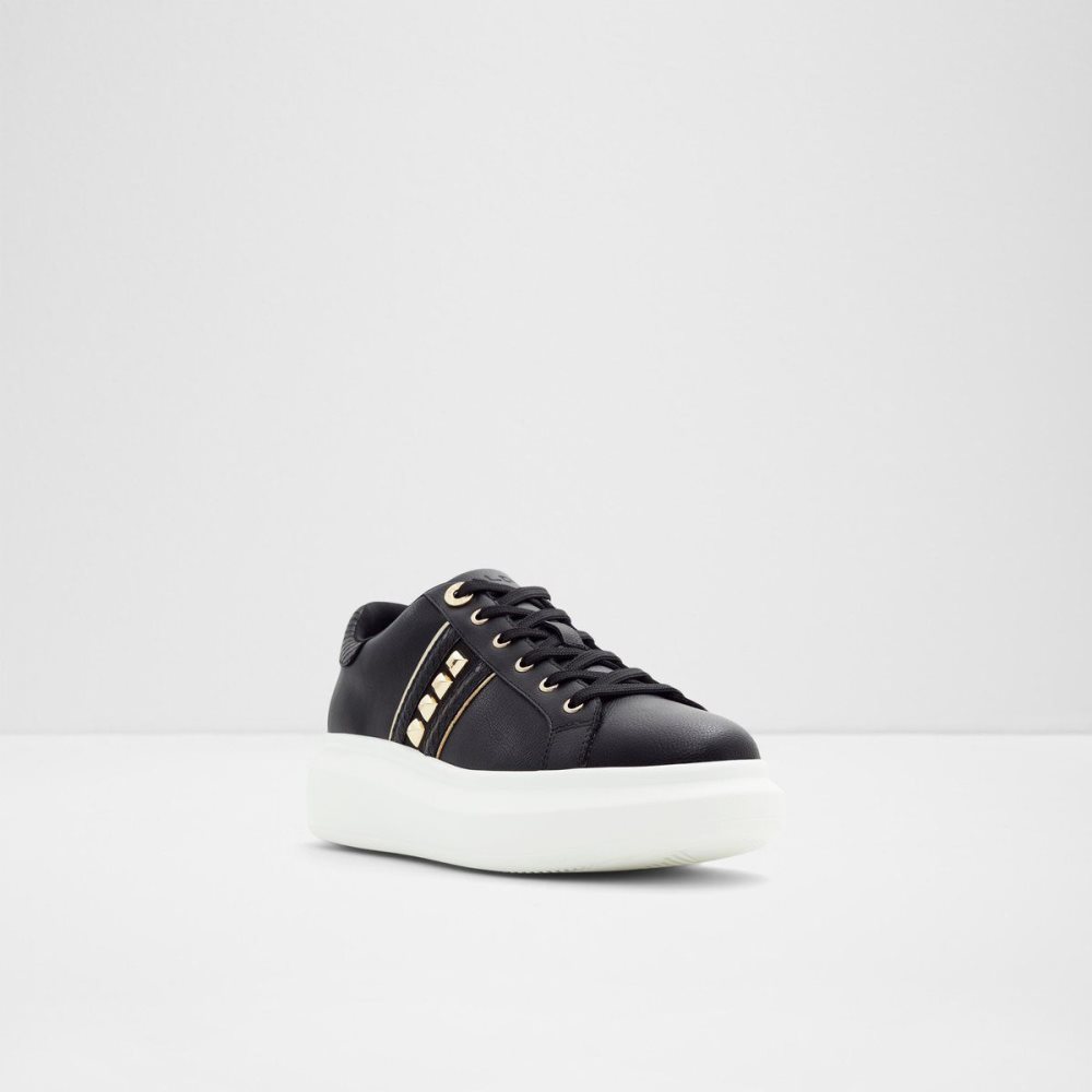 Black Aldo Larou Low top sneaker - Platform | 429150-XWV