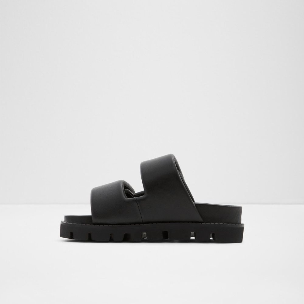 Black Aldo Lilo Slide sandal - Flatform | 610425-VSJ