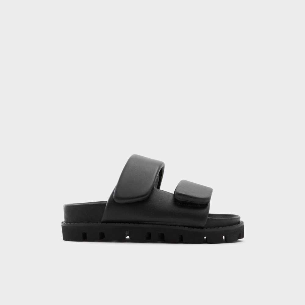 Black Aldo Lilo Slide sandal - Flatform | 610425-VSJ