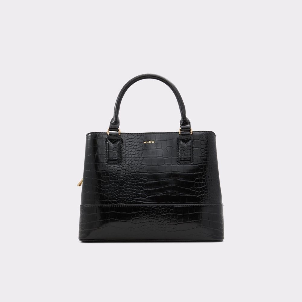 Black Aldo Limiaa Satchel tote bag | 103648-NFX