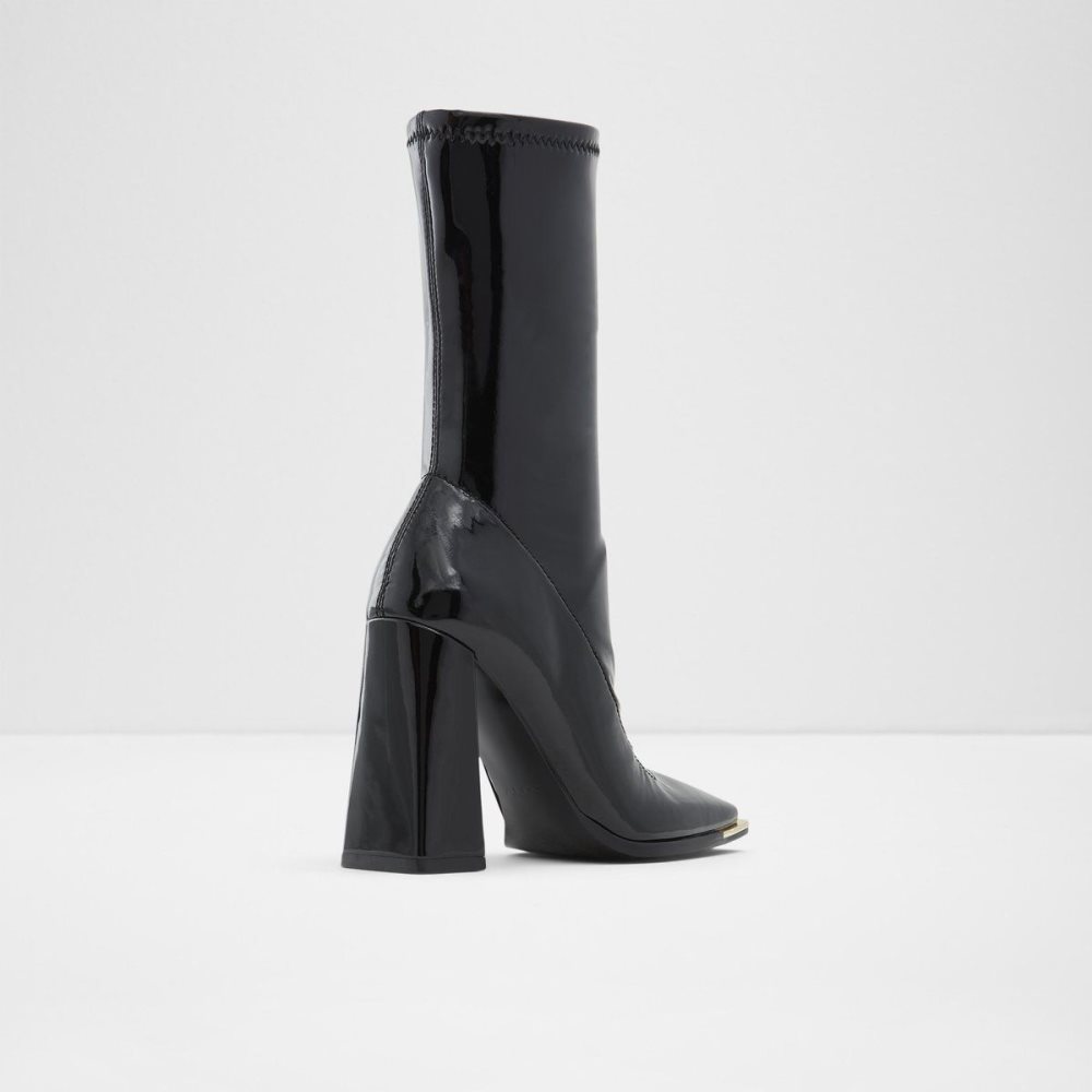 Black Aldo Metro Ankle boot - Block heel | 602349-FZE