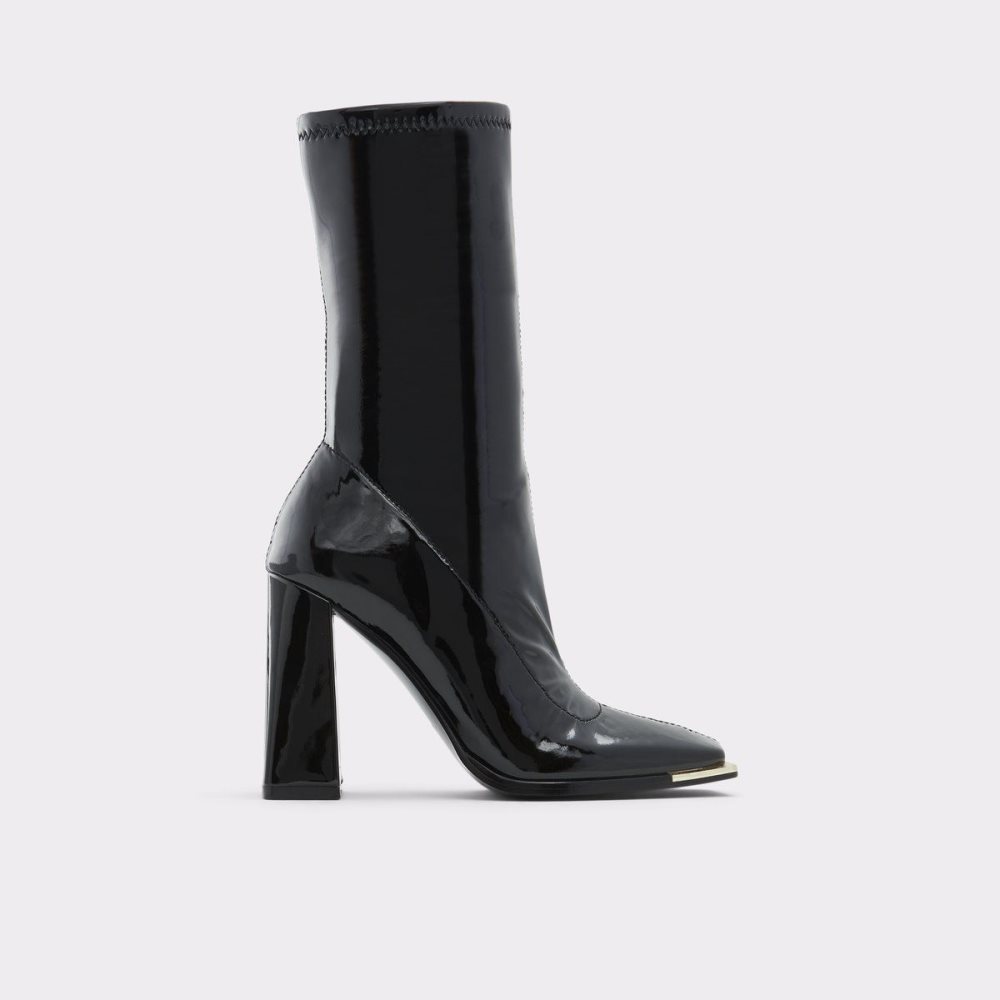 Black Aldo Metro Ankle boot - Block heel | 602349-FZE