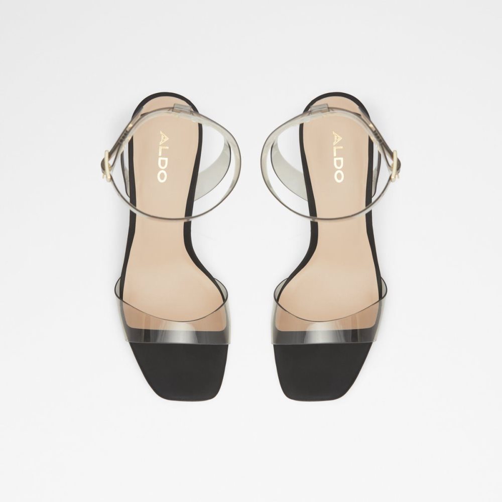 Black Aldo Miracia Heeled sandal | 430571-XFR