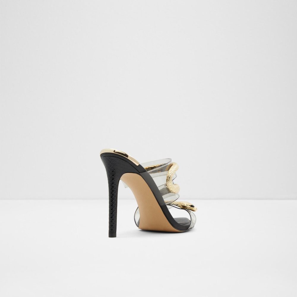 Black Aldo Najash Strappy heeled sandal - Stiletto heel | 591304-VCZ