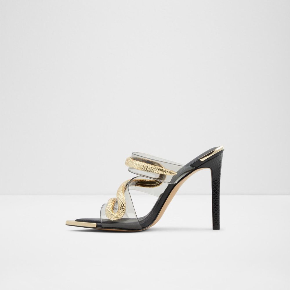 Black Aldo Najash Strappy heeled sandal - Stiletto heel | 591304-VCZ