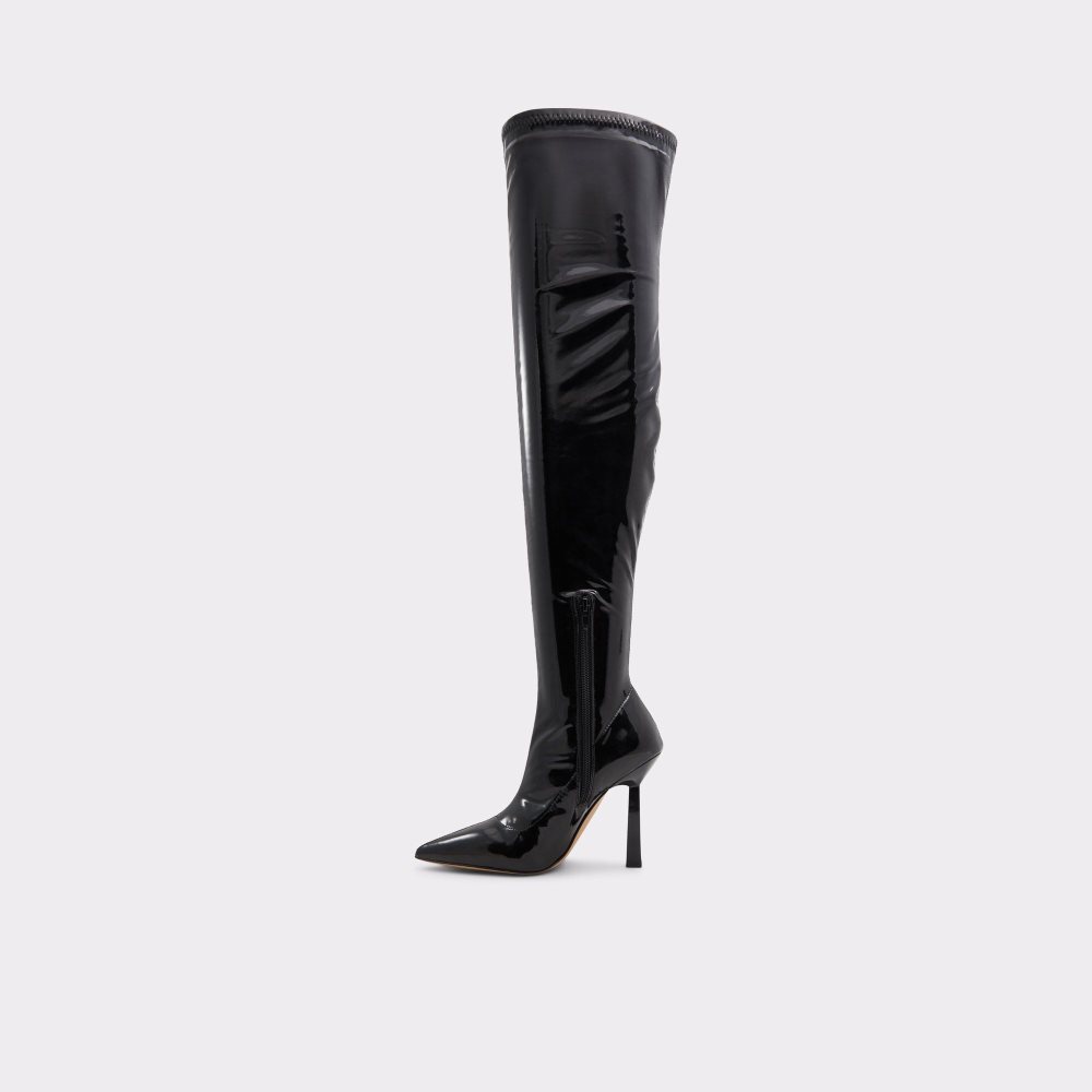 Black Aldo Nella Over-the-knee boot | 248169-YTL