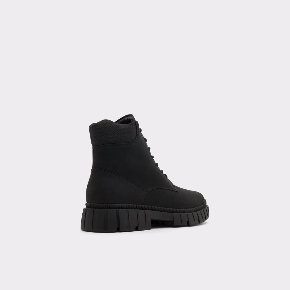 Black Aldo Newfield Lace-up boot | 705298-ICU